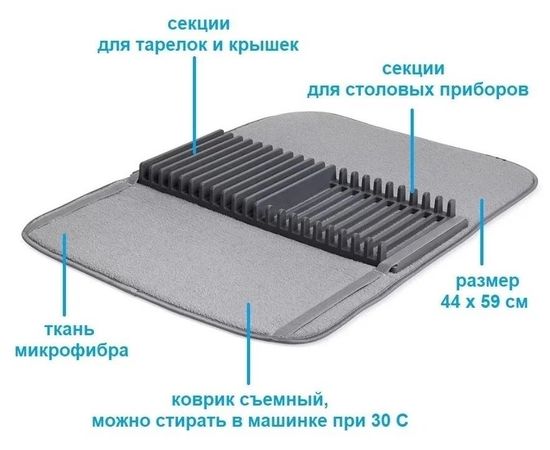 КОВРИК ДЛЯ ПОСУДЫ, код 2390341